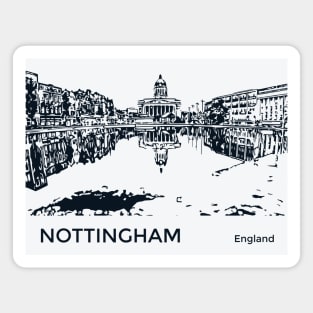 Nottingham England Magnet